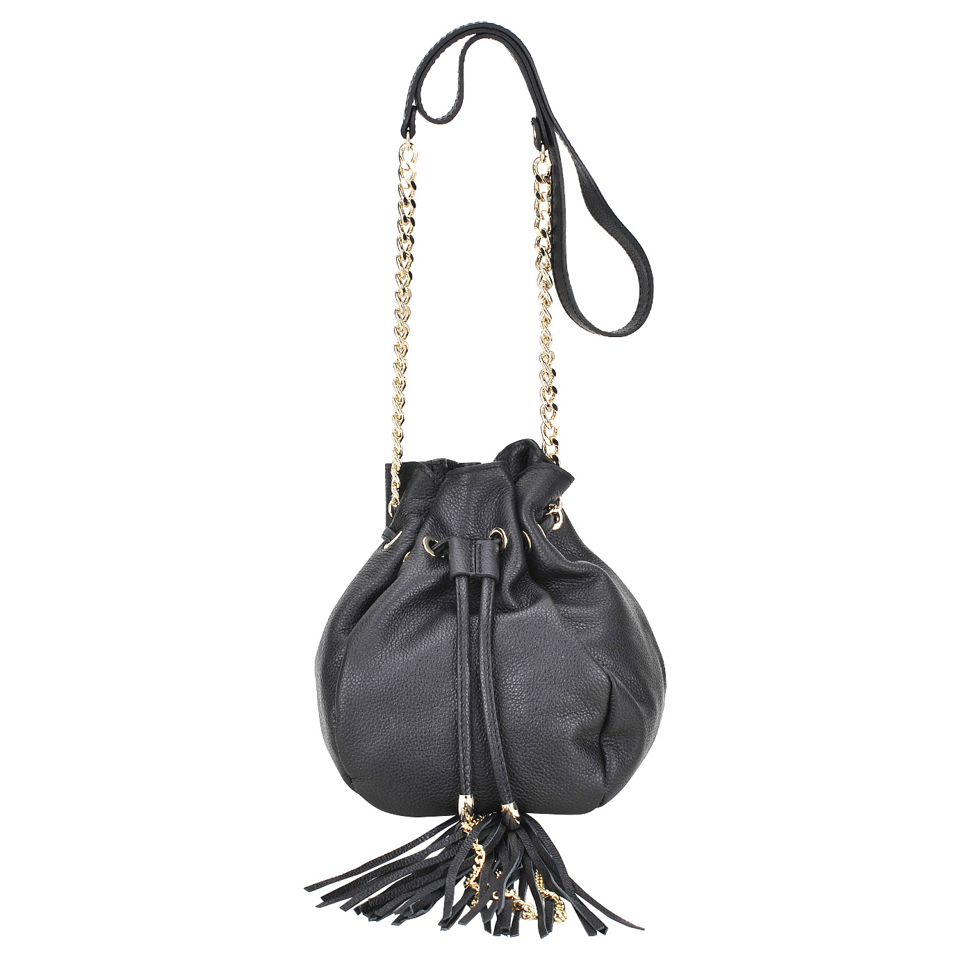 Женская кожаная сумка через плечо Marina Creazioni