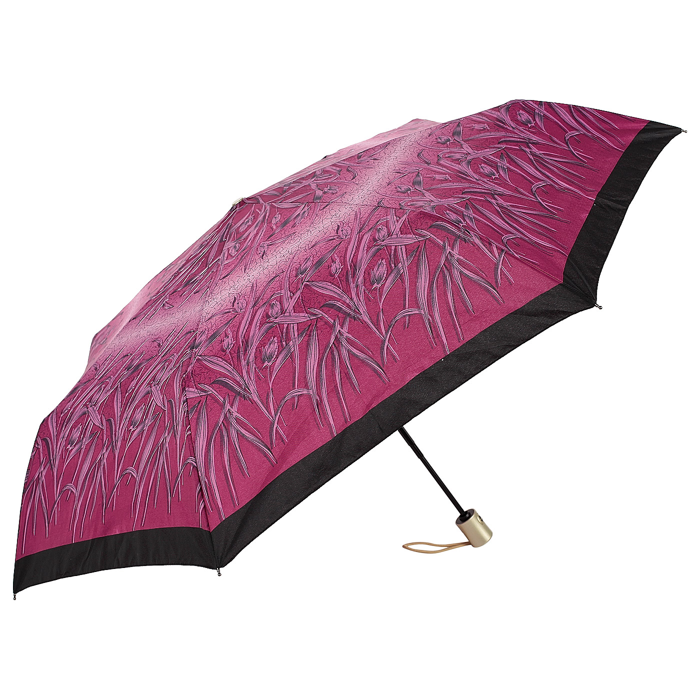Автоматический зонт с темной окантовкой Raindrops