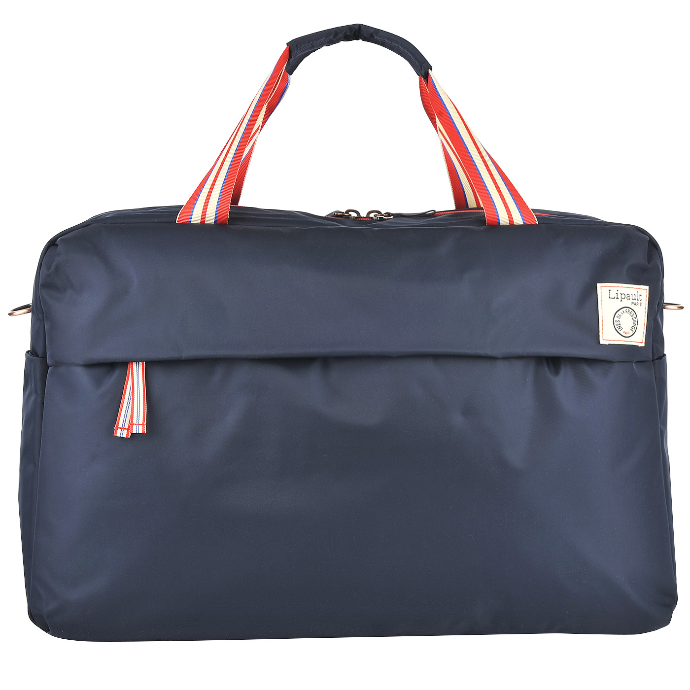 Текстильная дорожная сумка синего цвета Lipault