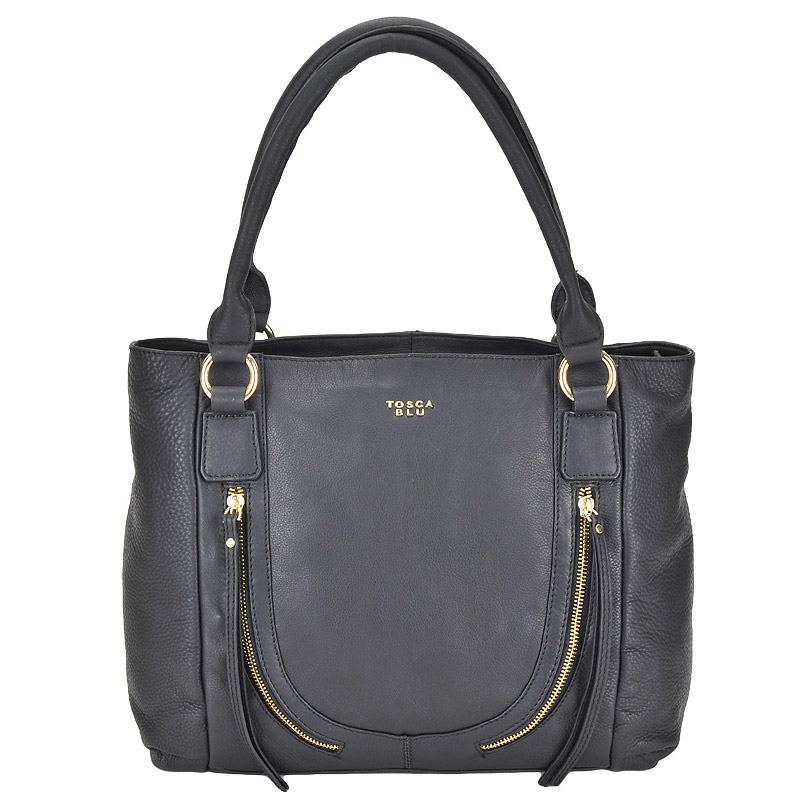Женская кожаная сумка Tosca Blu
