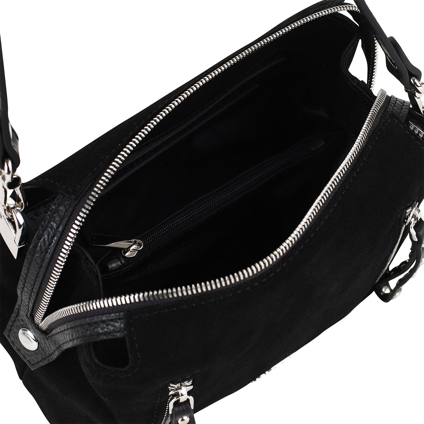 Велюровая сумка через плечо Chatte Marseille