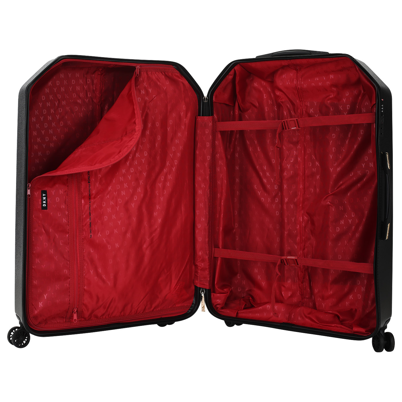 Чемодан большой L из ABS-пластика с кодовым замком DKNY DKNY-014 Metal Logo