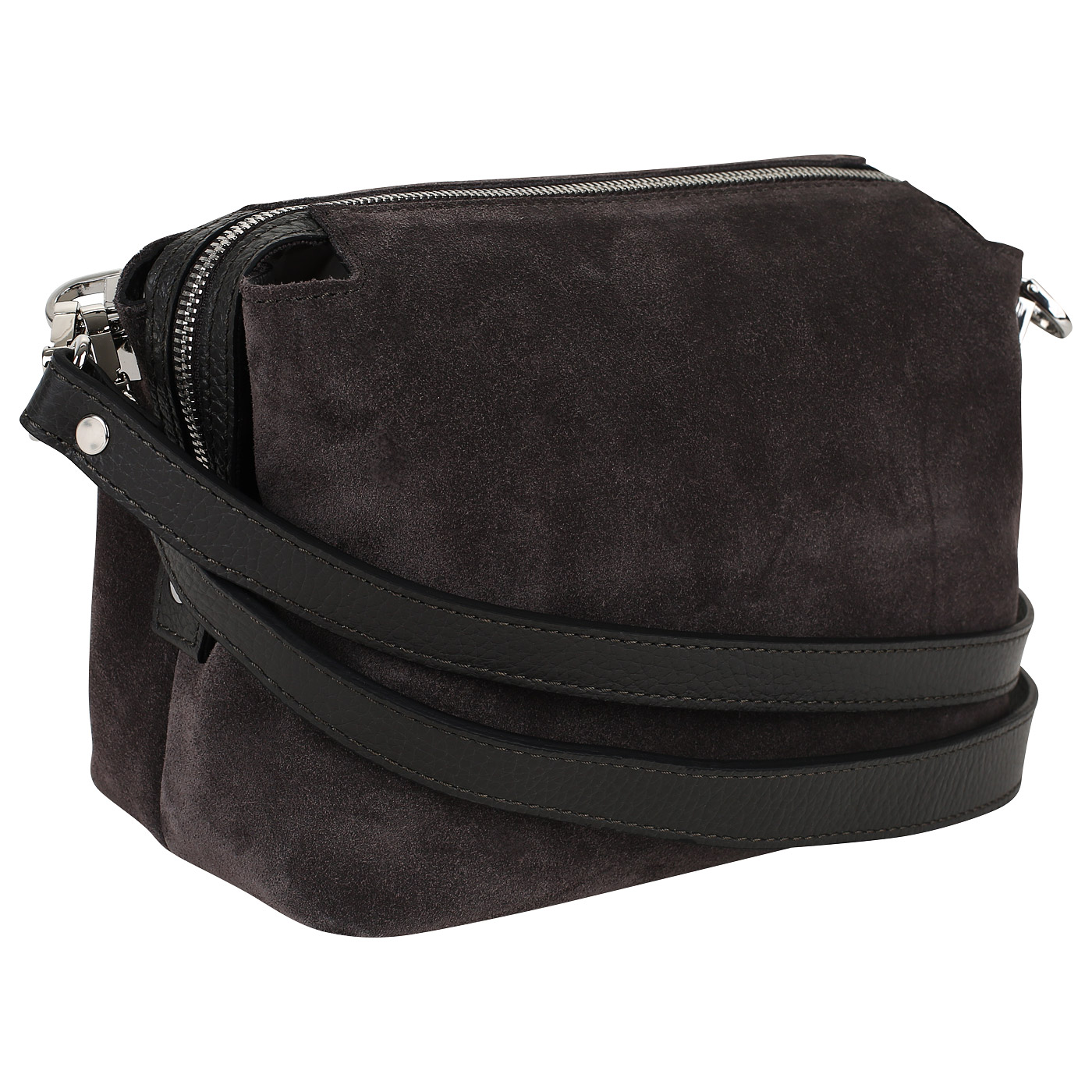 Велюровая сумка через плечо Chatte 