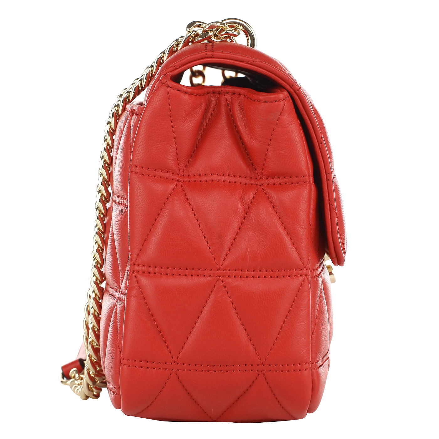 Женская стеганая сумка из натуральной кожи Michael Kors Sloan