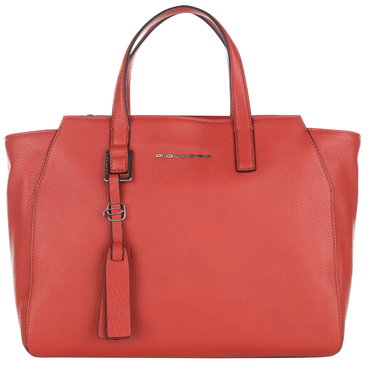 Piquadro Женская сумка из красной кожи