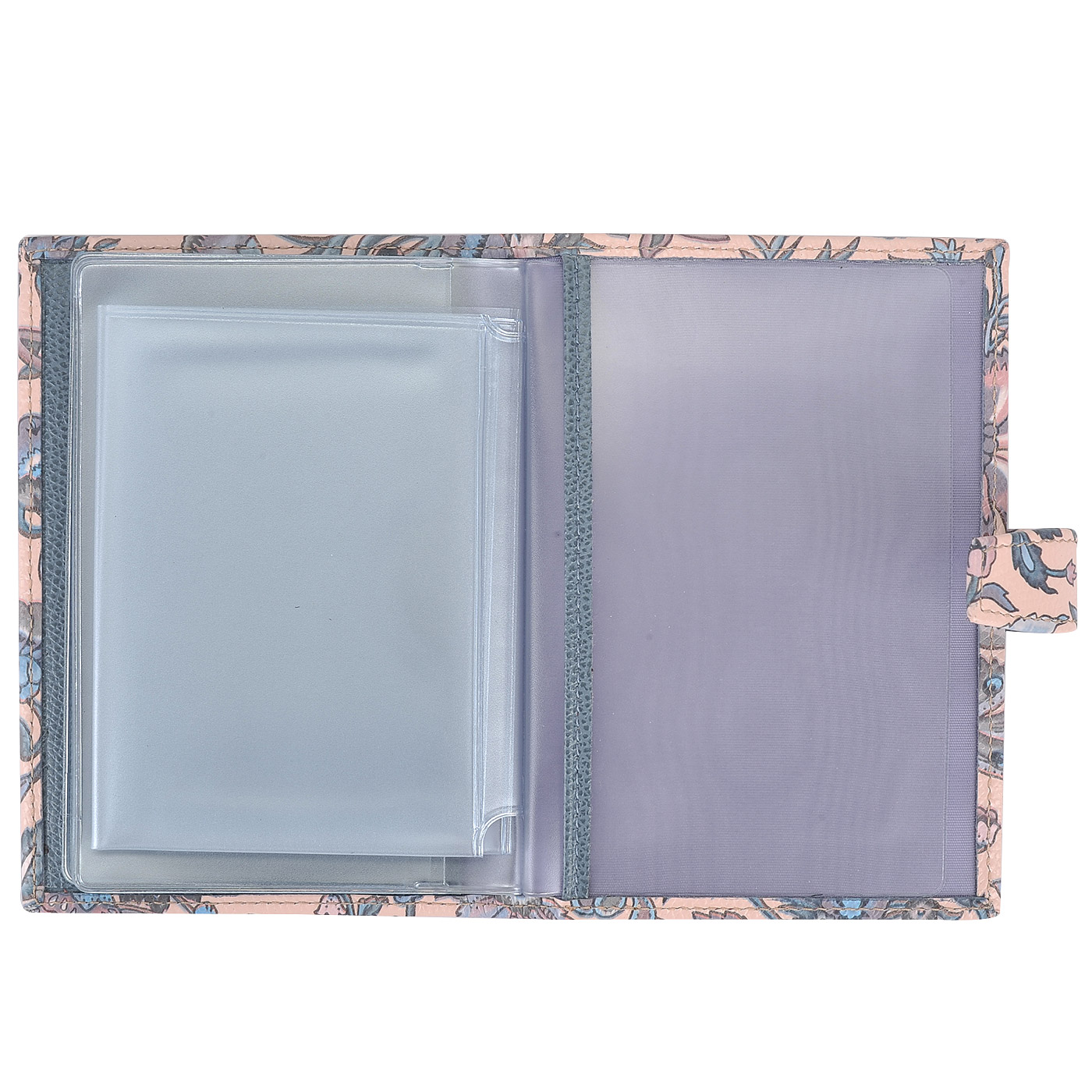 Кожаная обложка для автодокументов Aurelli Alma fiore