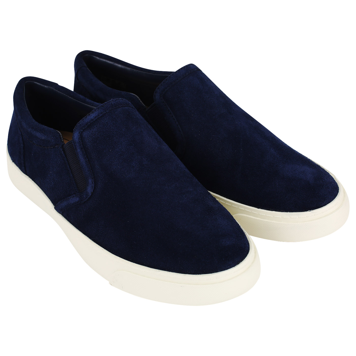 Слипоны из синей замши Clarks Glove Puppet