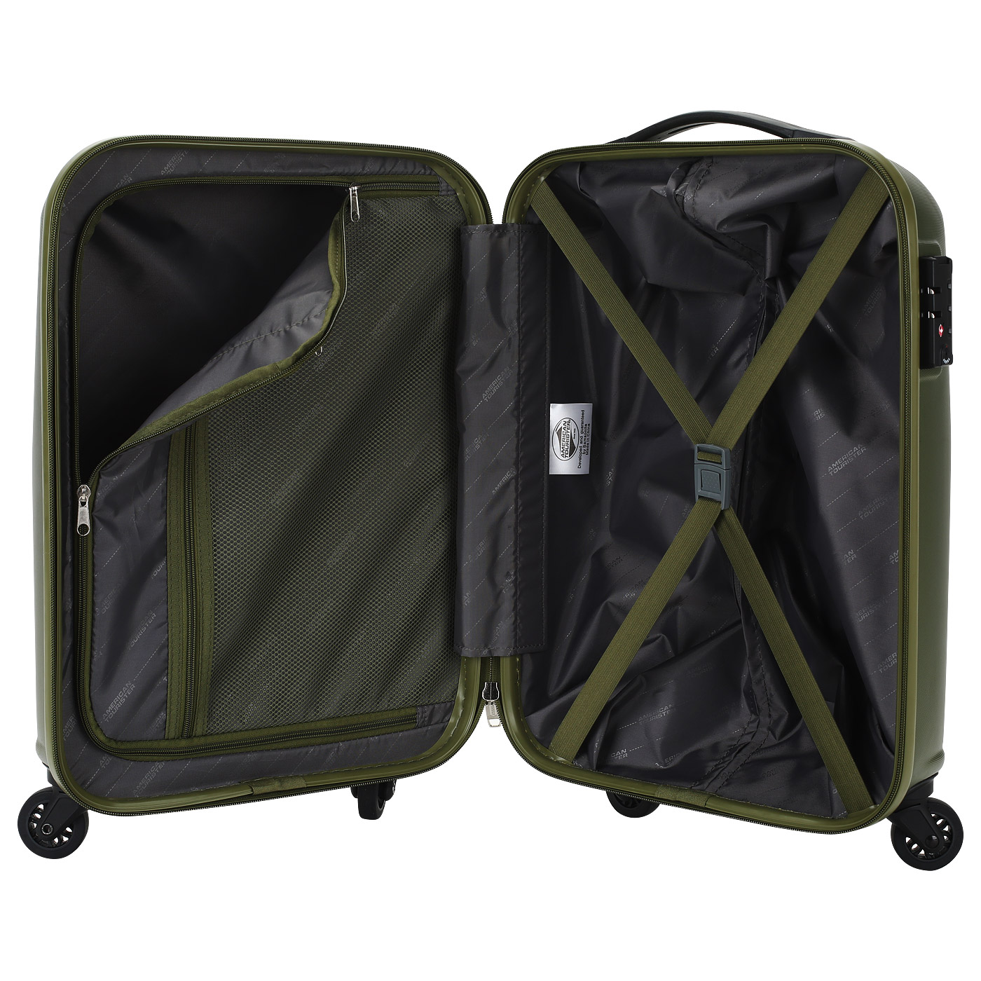 Чемодан маленький S из ABS-пластика с кодовым замком American Tourister Trillion