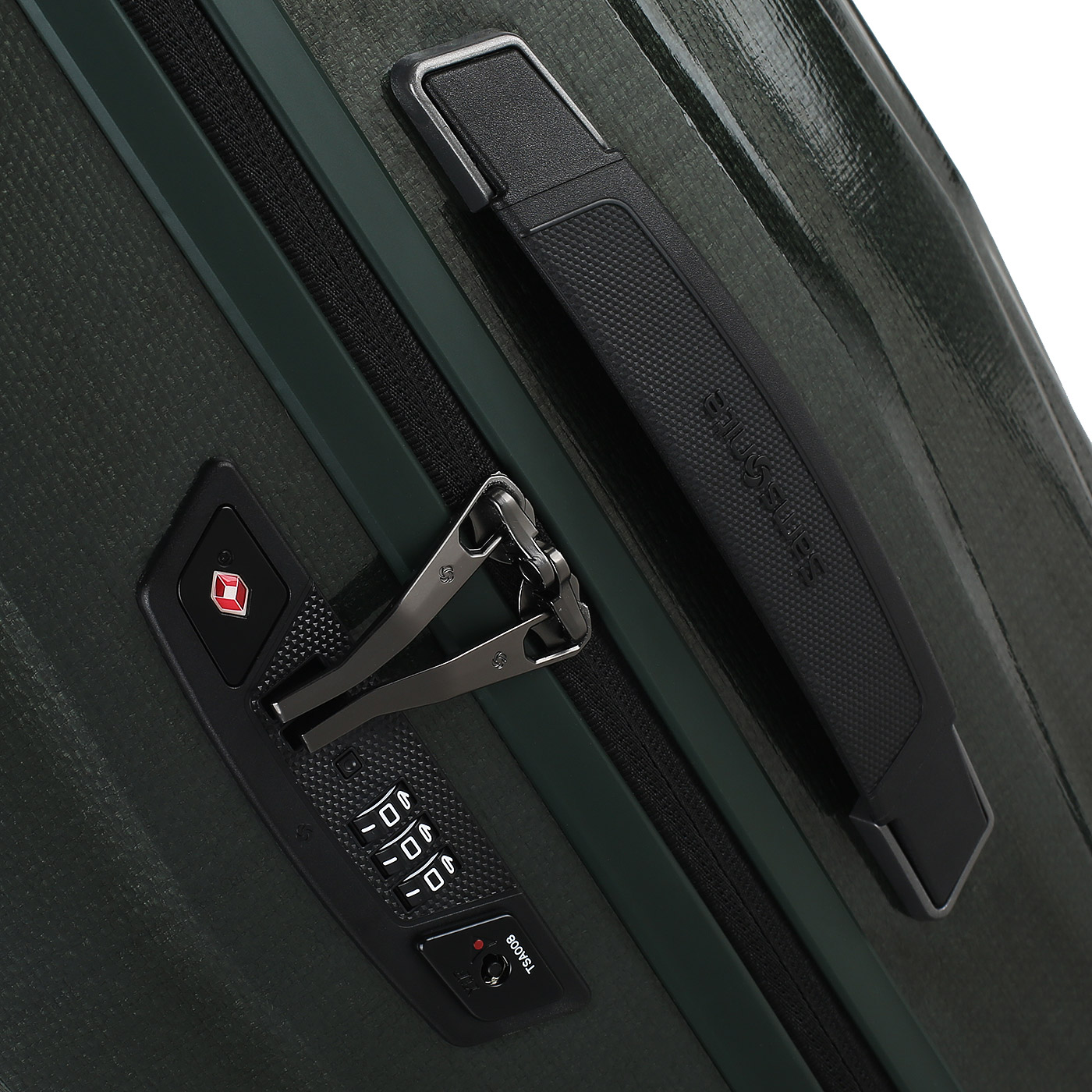 Чемодан большой L из материала Curv Samsonite Major-Lite