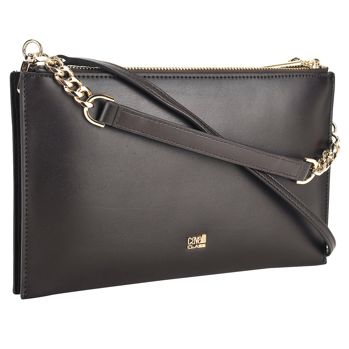 Маленькая женская сумка в стиле пэчворк Cavalli Class Panthera Prestige