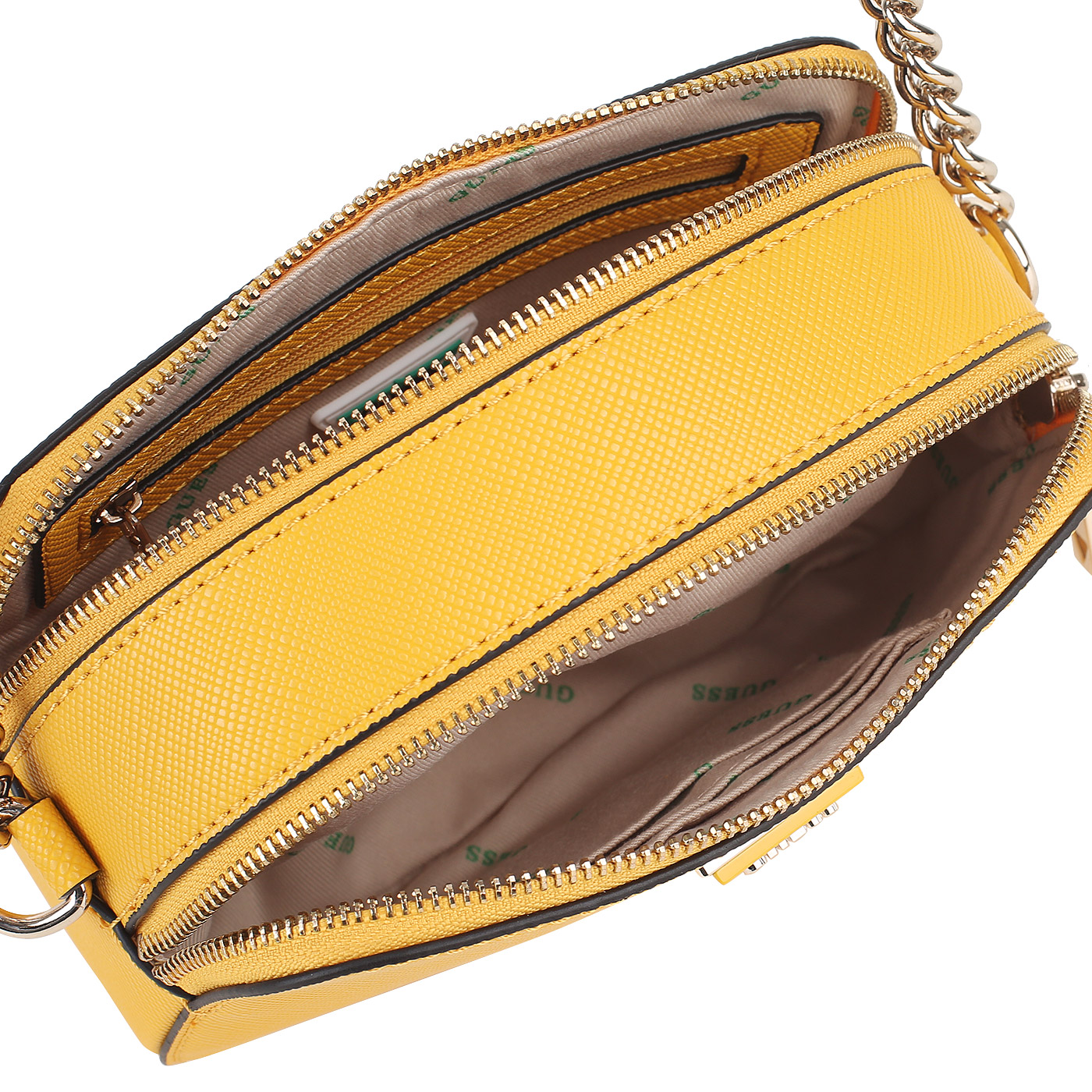 Сумка через плечо с цепочкой Guess Eco Alexie