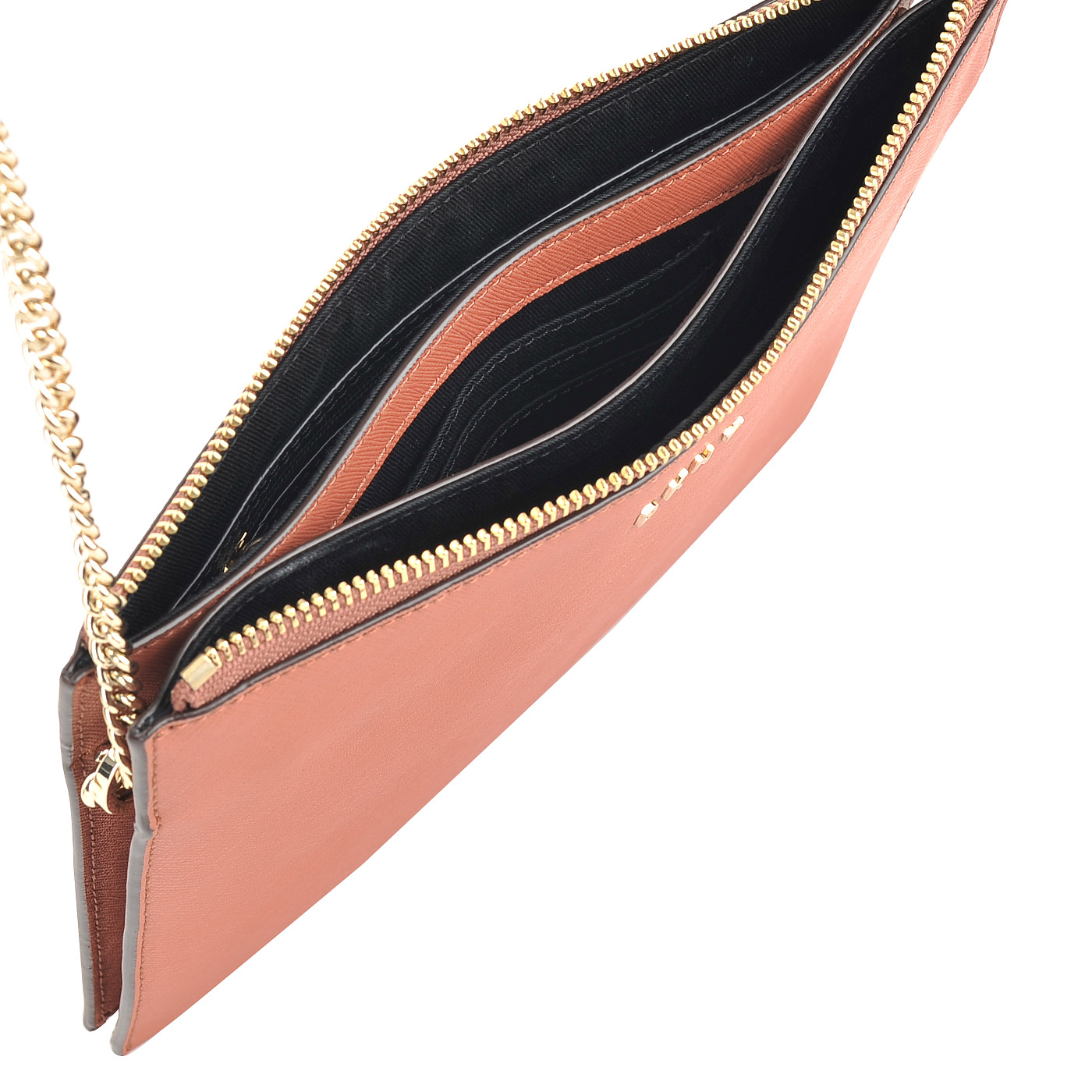 Женская сумочка из прочной сафьяновой кожи через плечо DKNY Saffiano