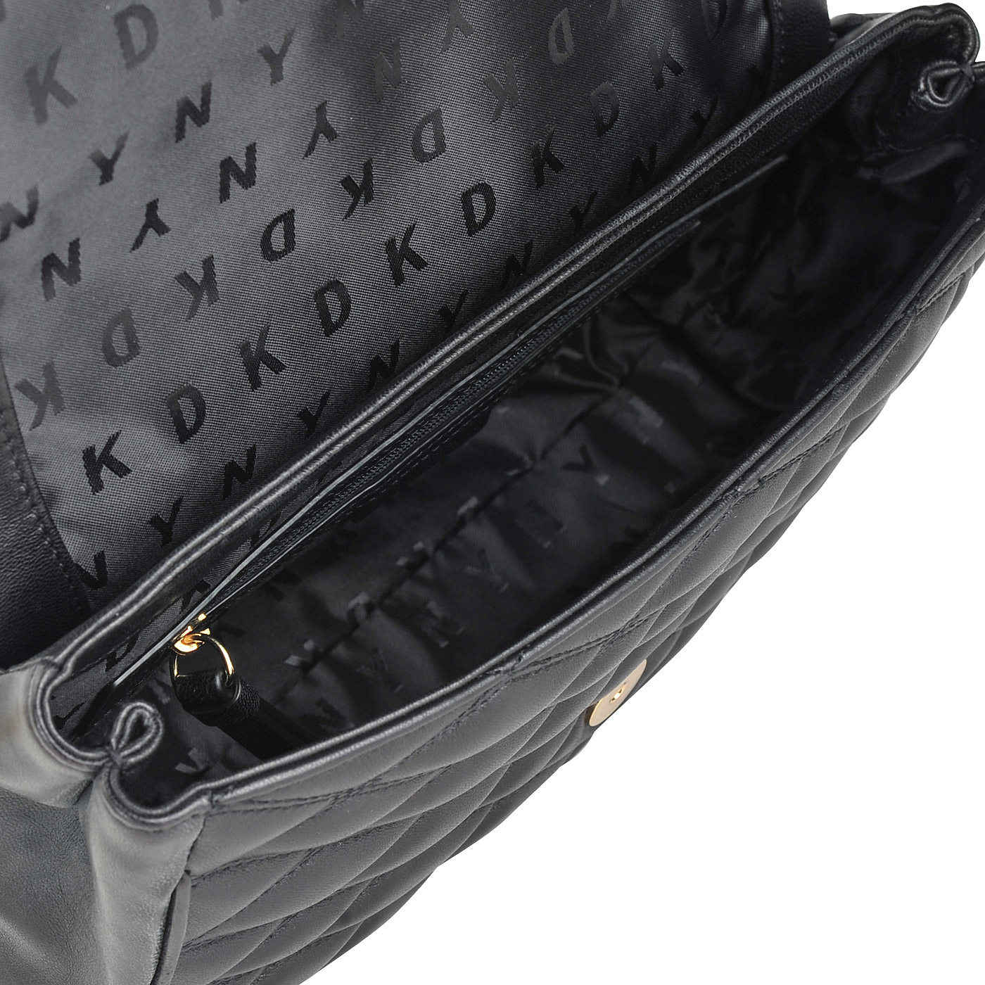 Женская кожаная сумочка через плечо DKNY Lara