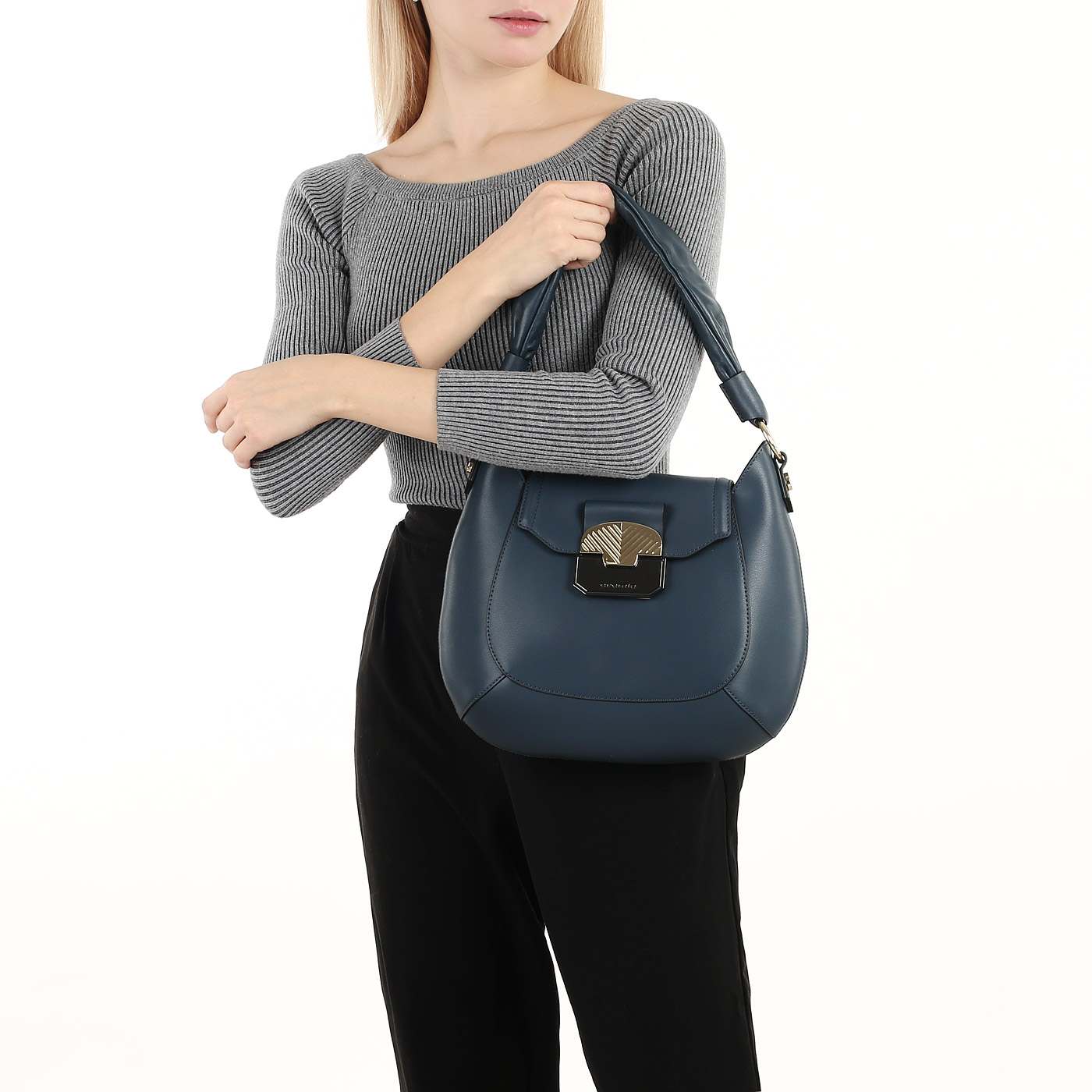 Кожаная сумка Cromia Morgana