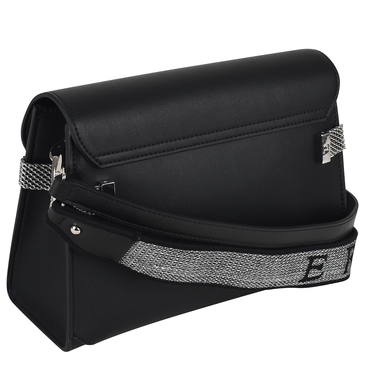 Сумка с текстильным ремешком Ermanno Scervino Leah