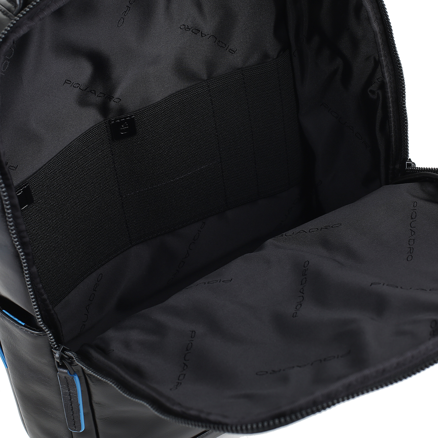 Кожаный рюкзак Piquadro Blue square