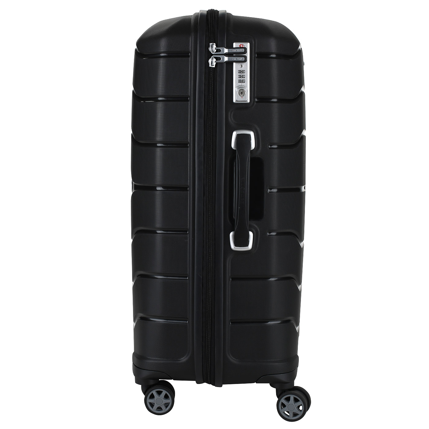 Чемодан средний M из полипропилена с кодовым замком Samsonite Flux