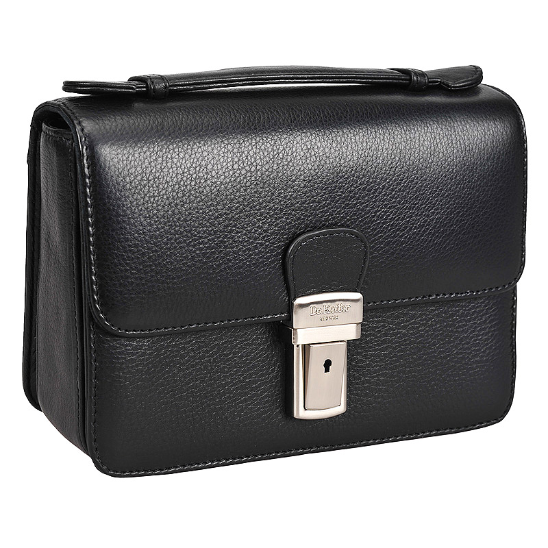Мужская кожаная барсетка Dr. Koffer 
