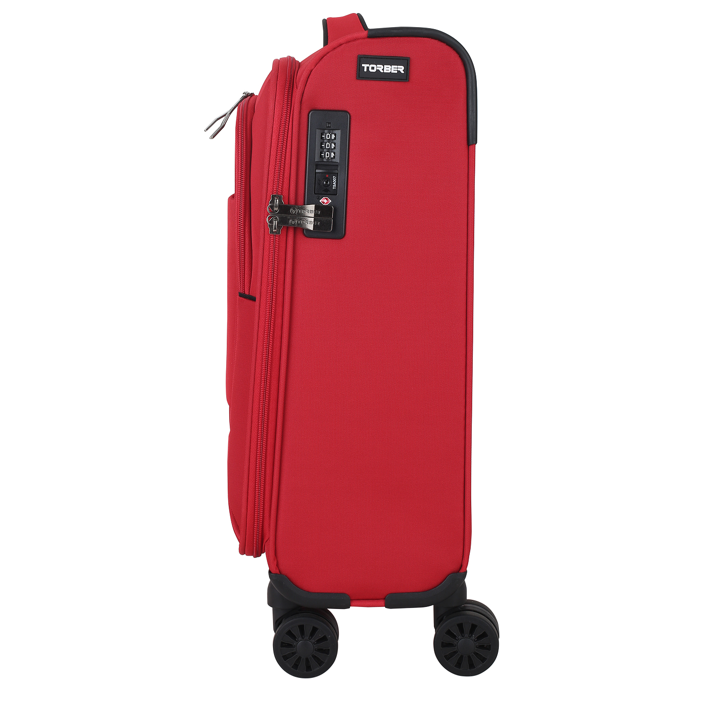 Чемодан для ручной клади тканевый Torber Brosno