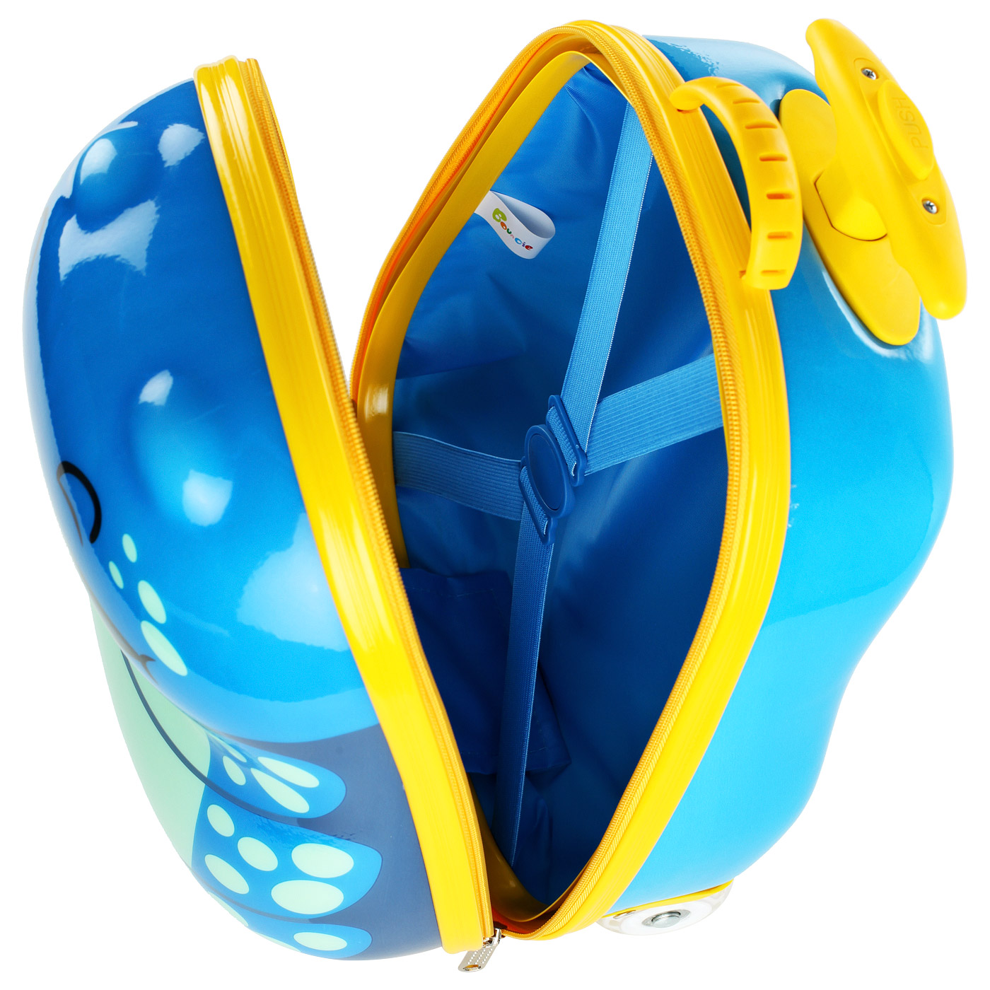 Детский чемодан Bouncie Blue Bug