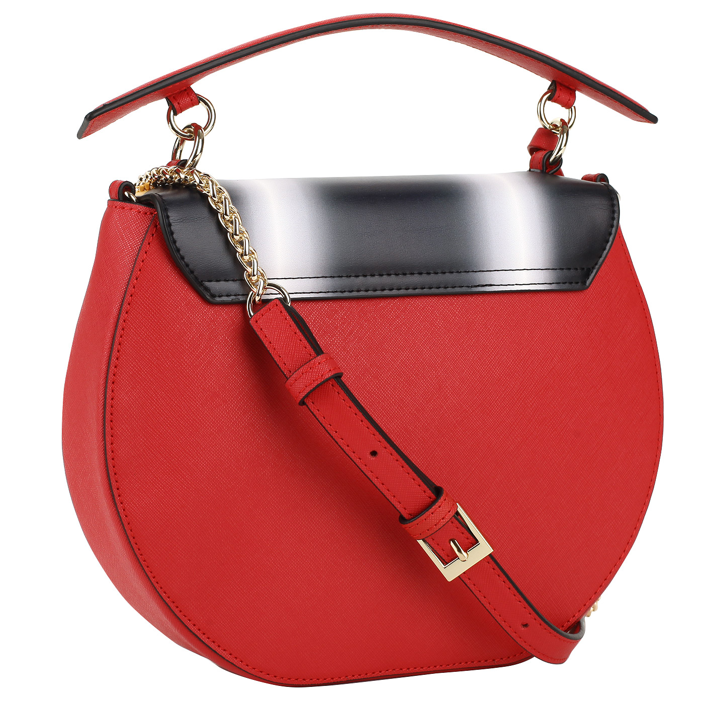 Сумочка-седло с принтом Cromia Esta