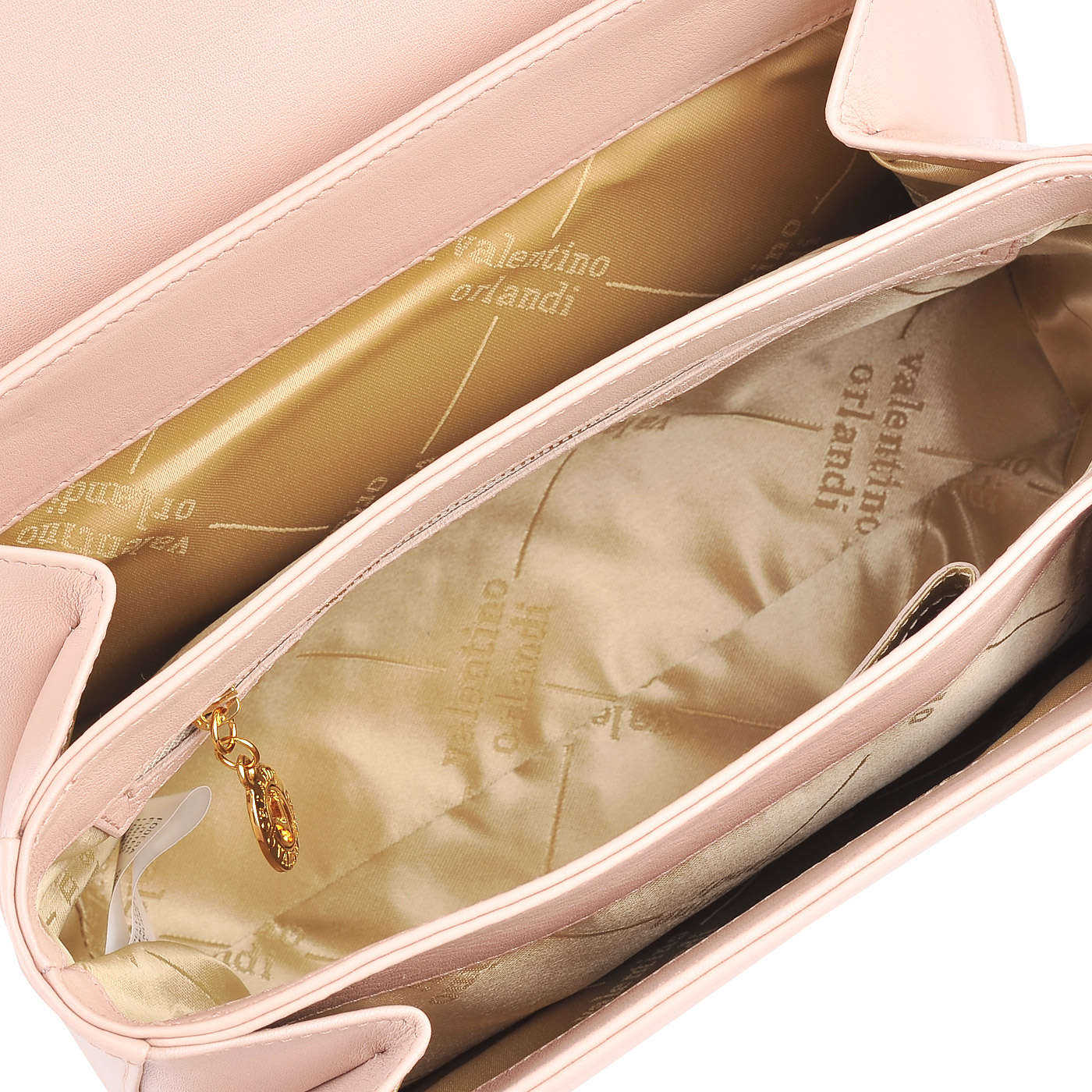 Женская кожаная сумка через плечо Valentino Orlandi Enya