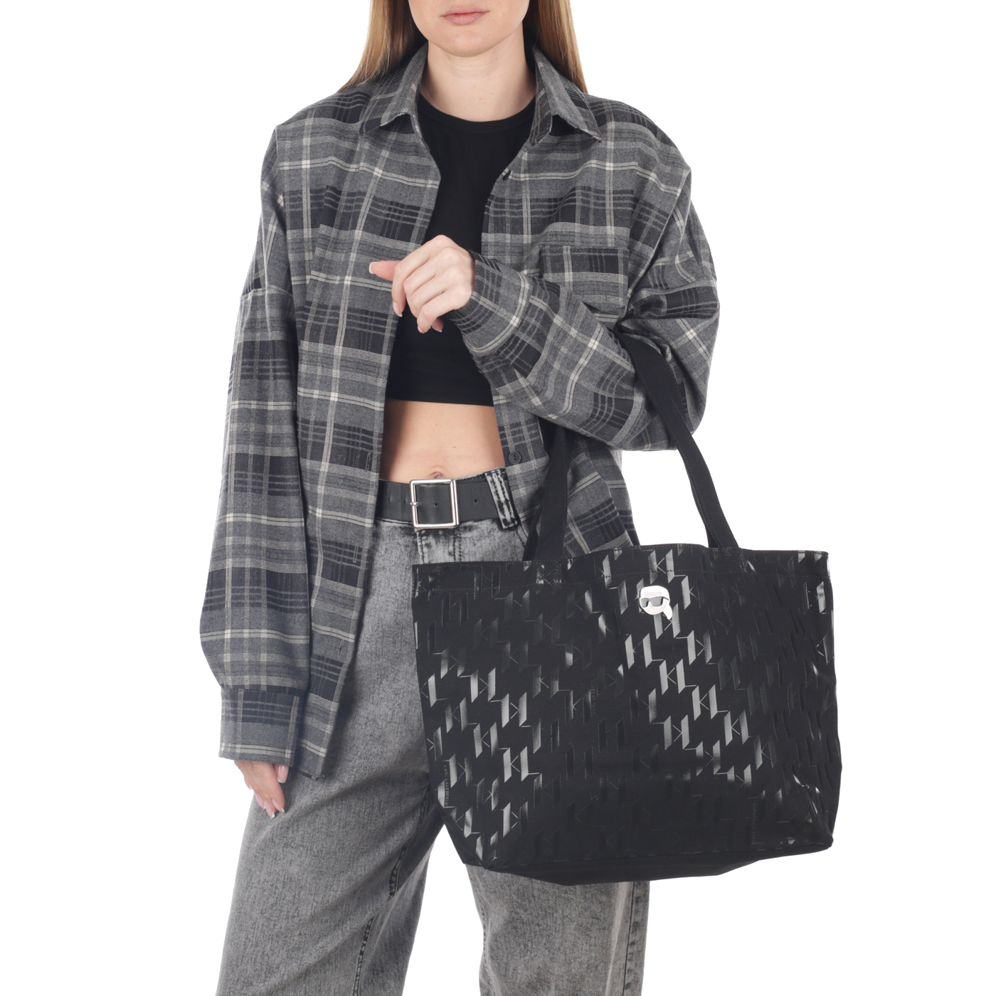 Текстильная сумка Karl Lagerfeld Ikonik
