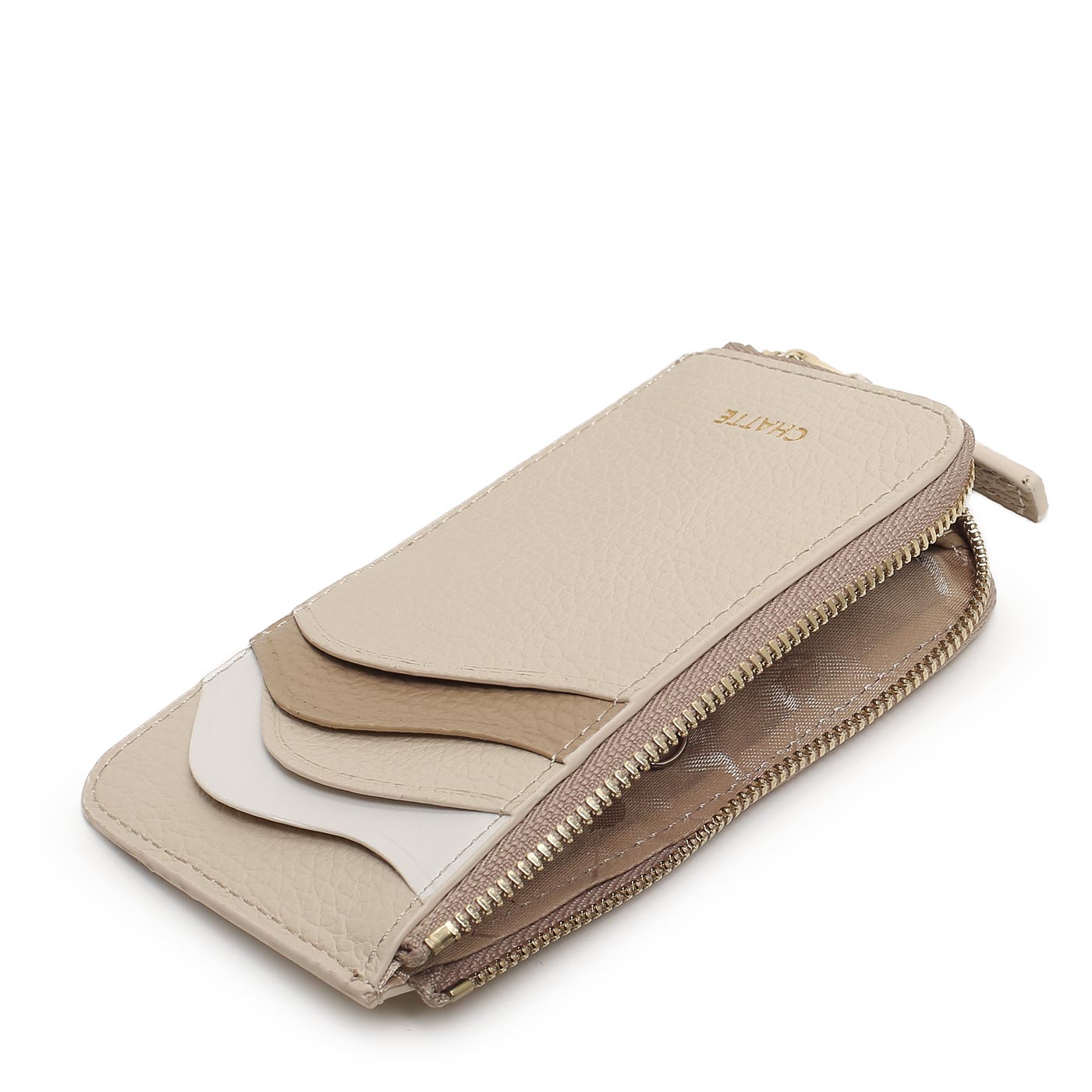 Кожаная визитница Chatte Isola