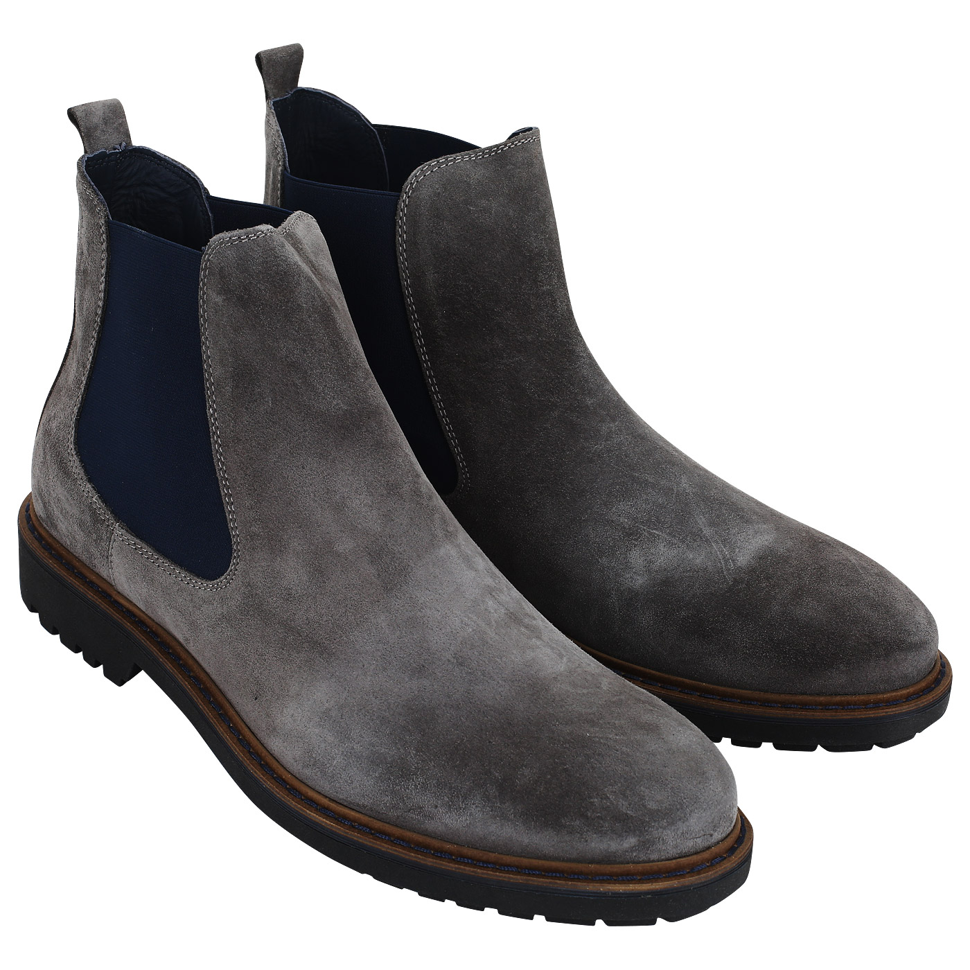 Замшевые ботинки-челси Cerruti 1881 CSSU00146S_grey*43-i ...