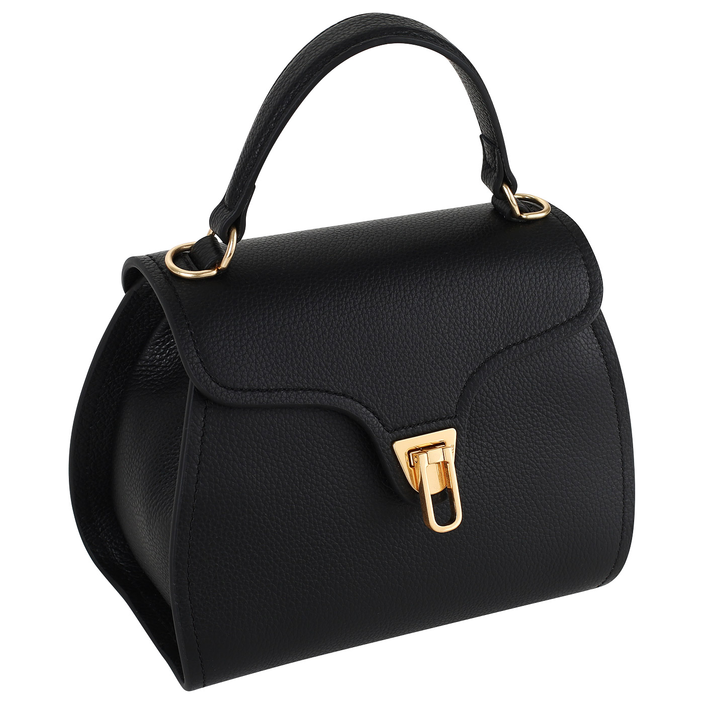 Сумка из натуральной зернистой кожи Coccinelle Marvin