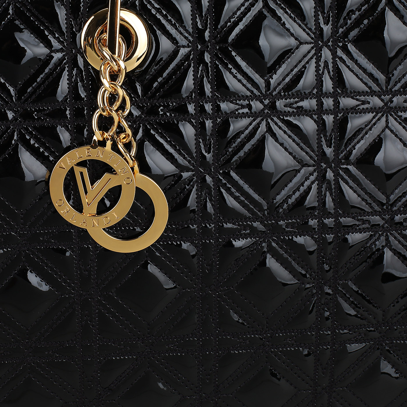 Кожаная сумка Valentino Orlandi Ginny