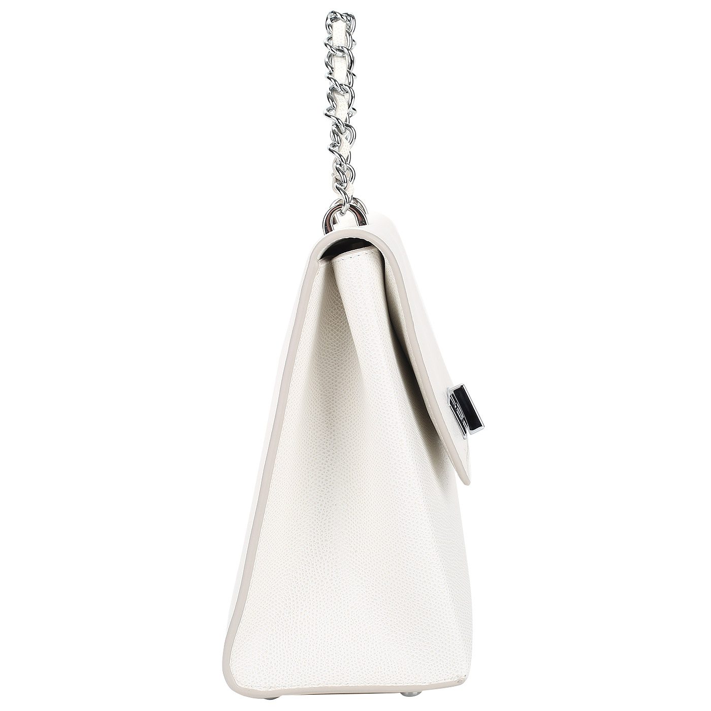 Белая женская сумка через плечо Aurelli Alma