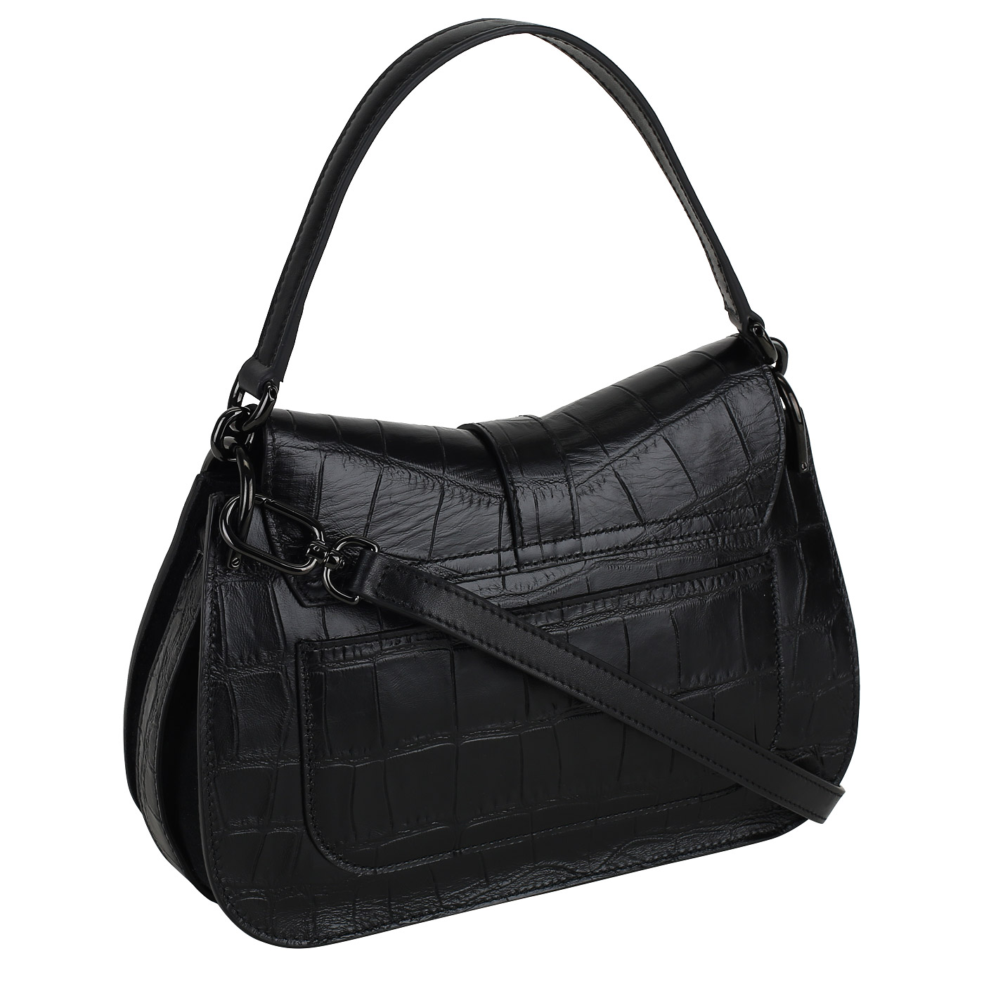 Кожаная сумка Furla Flow