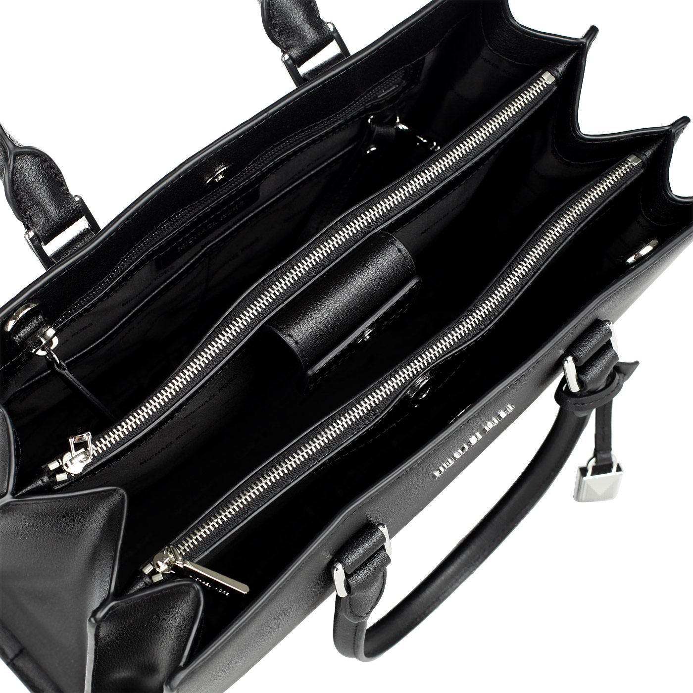 Вместительная женская сумка из натуральной кожи Michael Kors Sutton