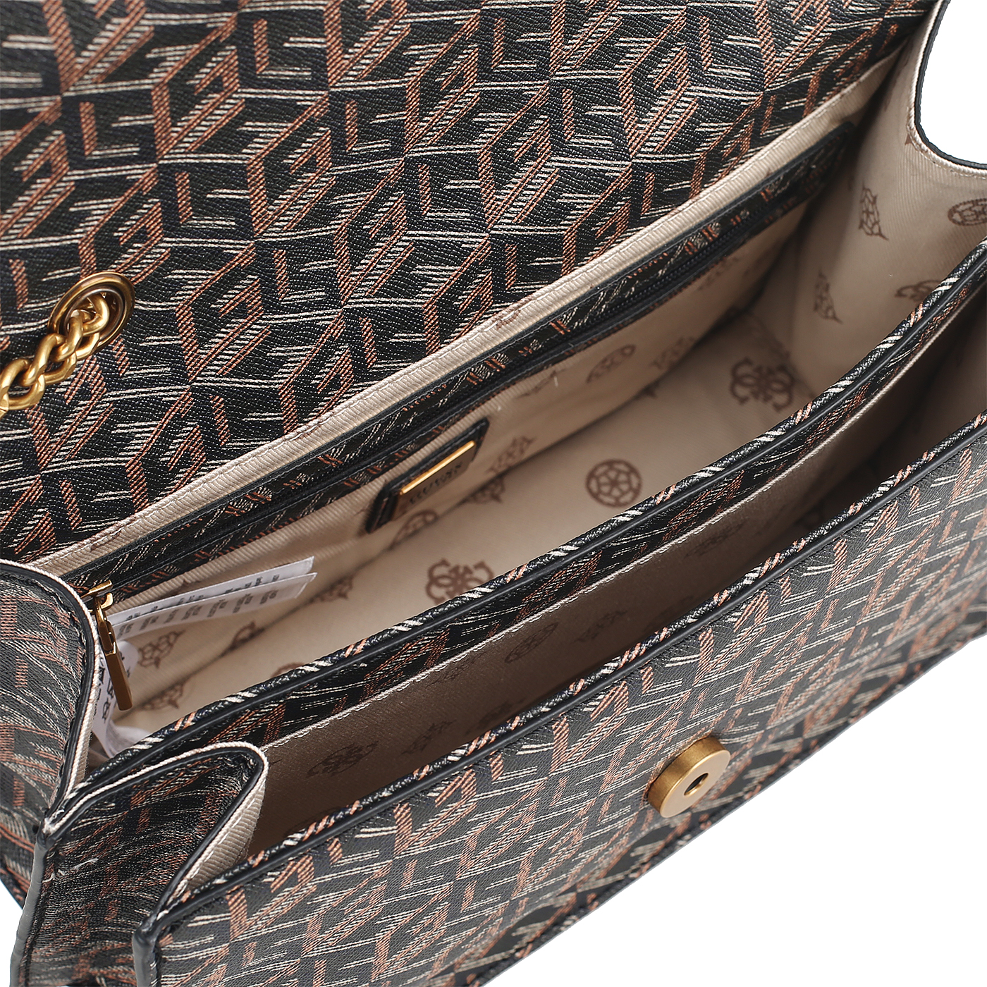 Сумка через плечо с цепочкой Guess Atene