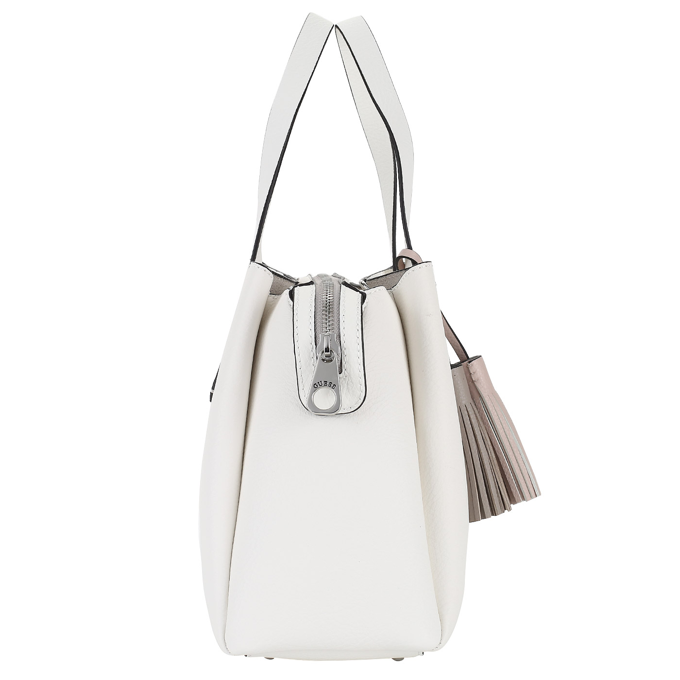 Белая женская сумка Guess Trudy