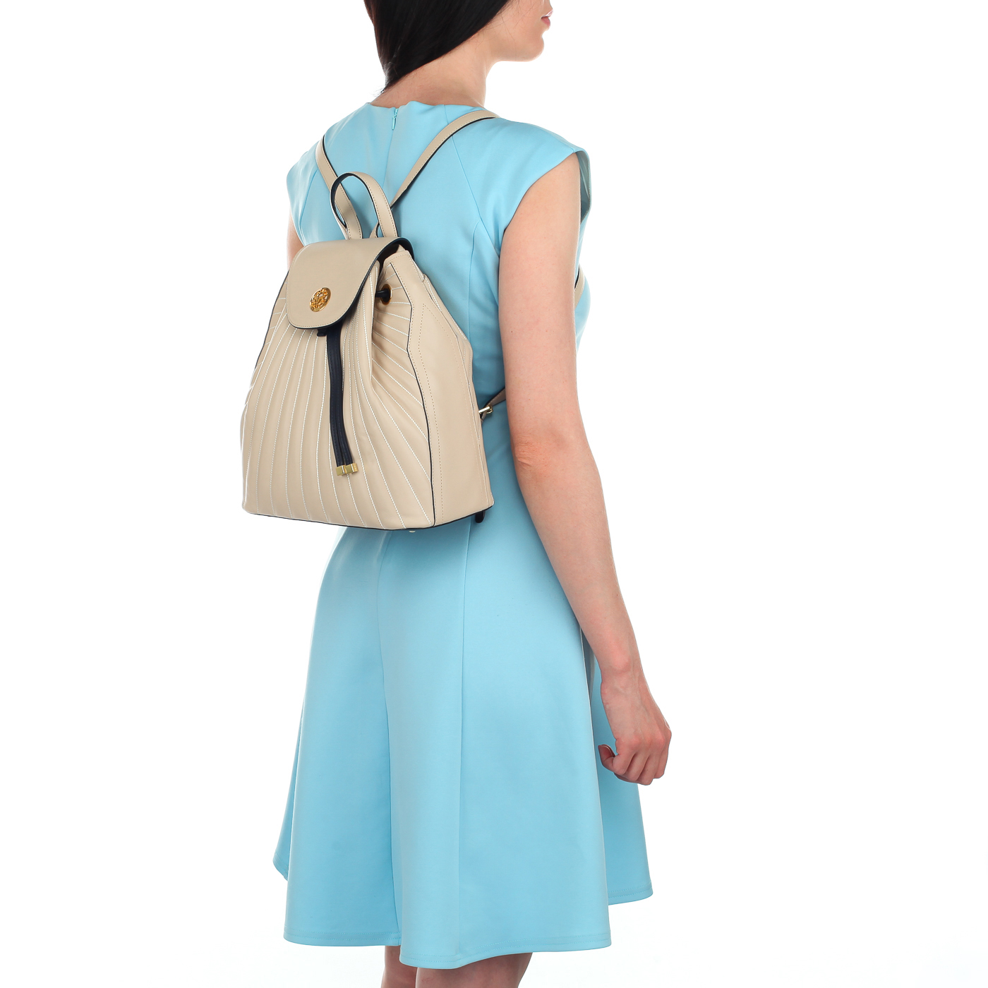 Женский рюкзак с откидным клапаном Valentino Orlandi La Cristina