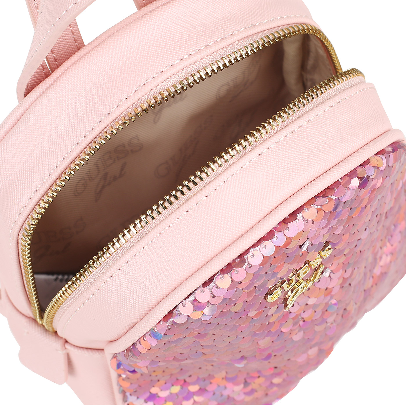 Рюкзак с пайетками Guess Kids Edda HGEDD1 PO222_pink_pc - 2000558303699 ...