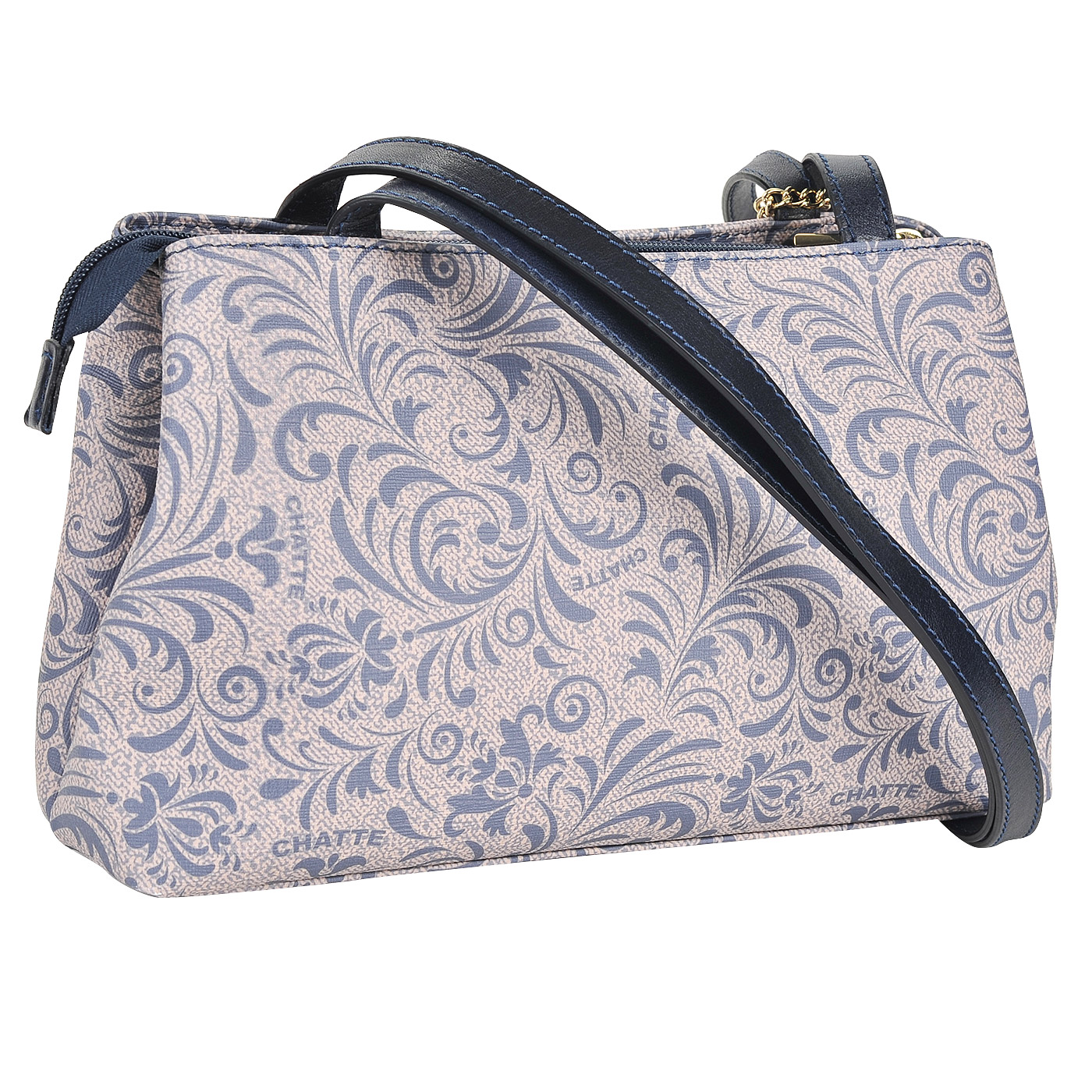 Женская сумка с длинными ручками Chatte Print