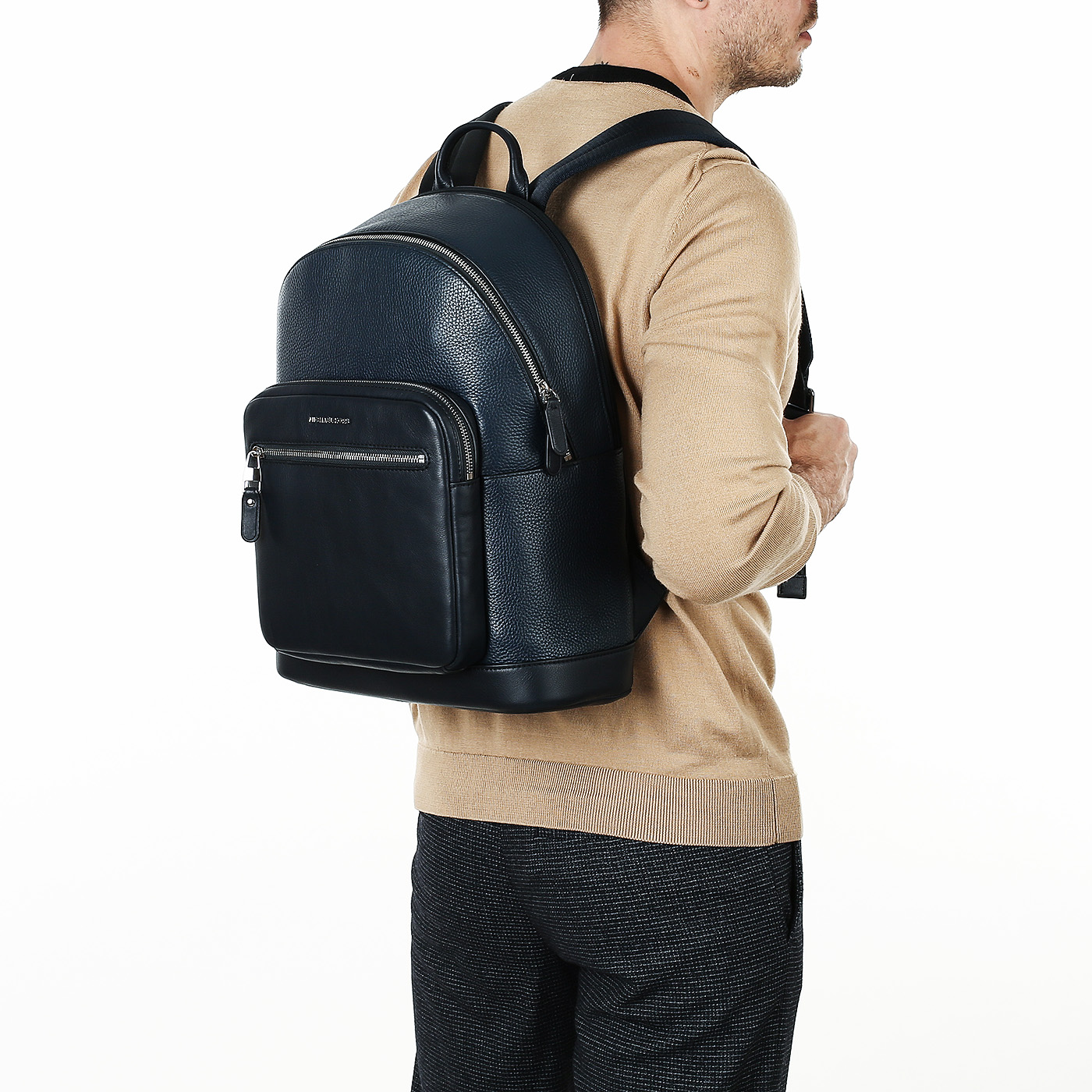 Кожаный рюкзак Michael Kors Men Backpack