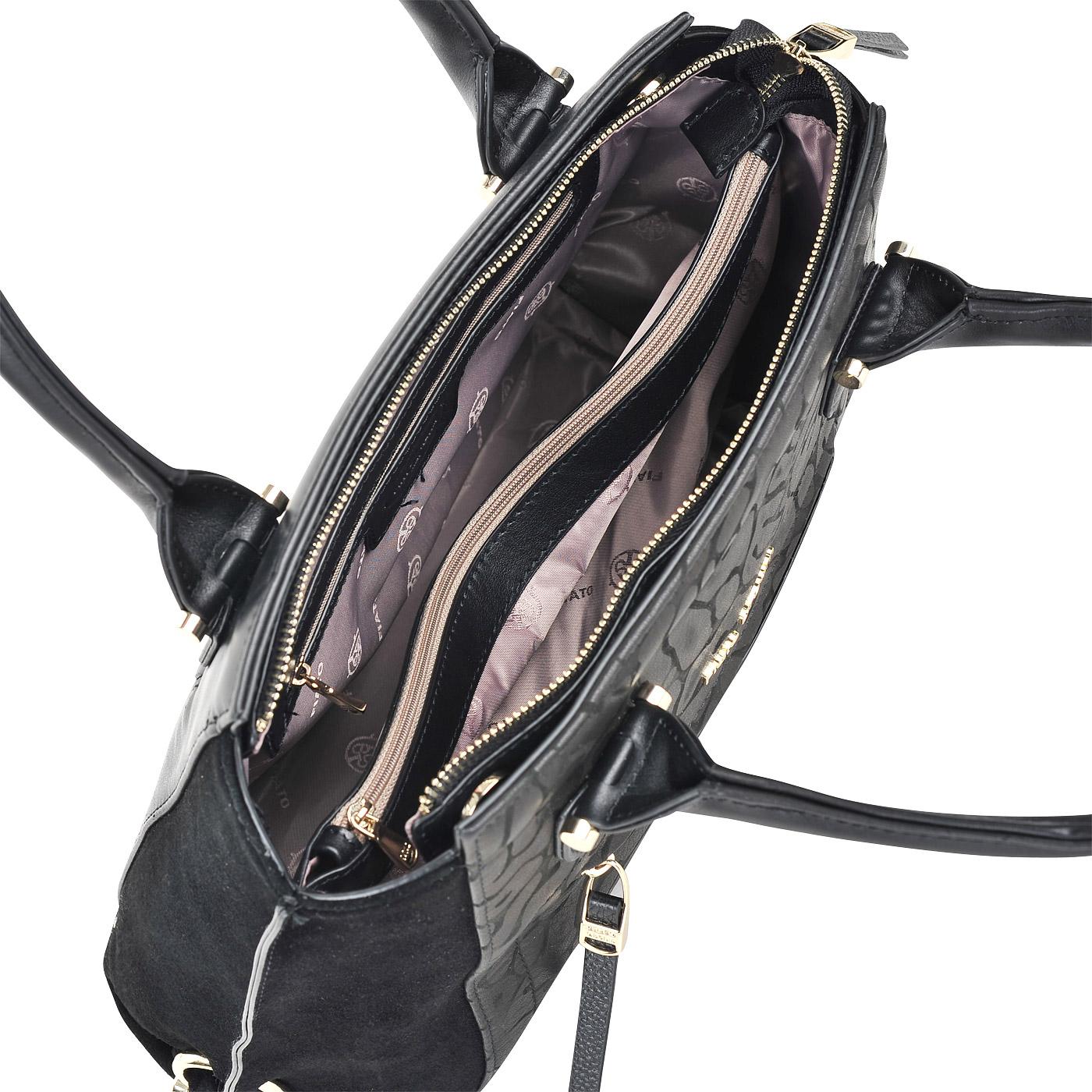 Вместительная кожаная сумка с плечевым ремешком Fiato Dream 