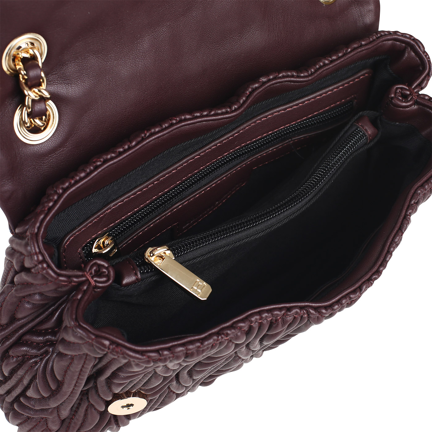 Сумка через плечо с цепочкой Ermanno Scervino Loretta