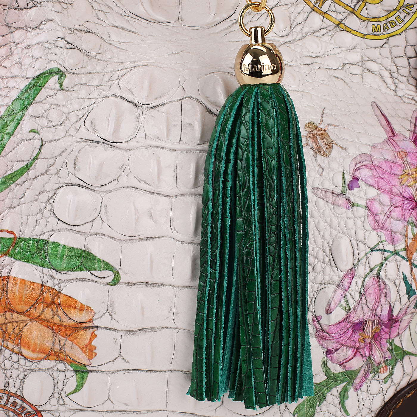 Сумка с цветочным принтом Marino Orlandi Leaf