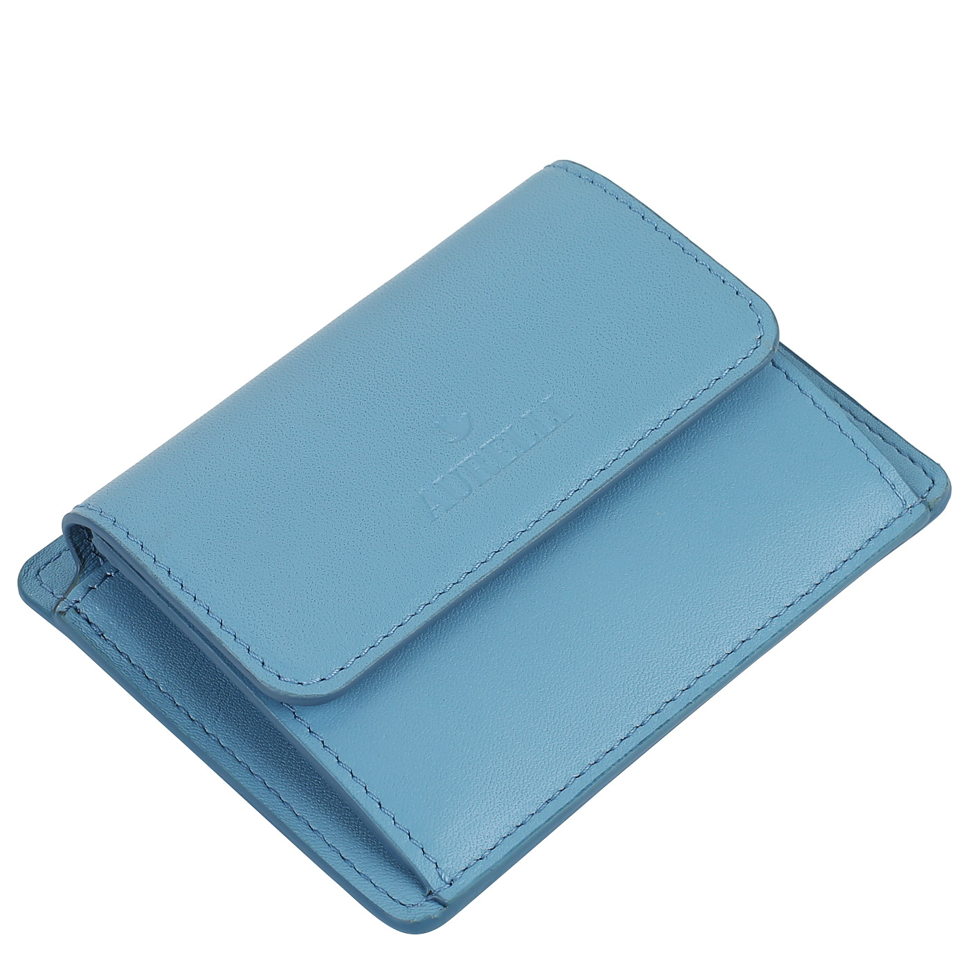 Кожаная визитница Aurelli Ocean