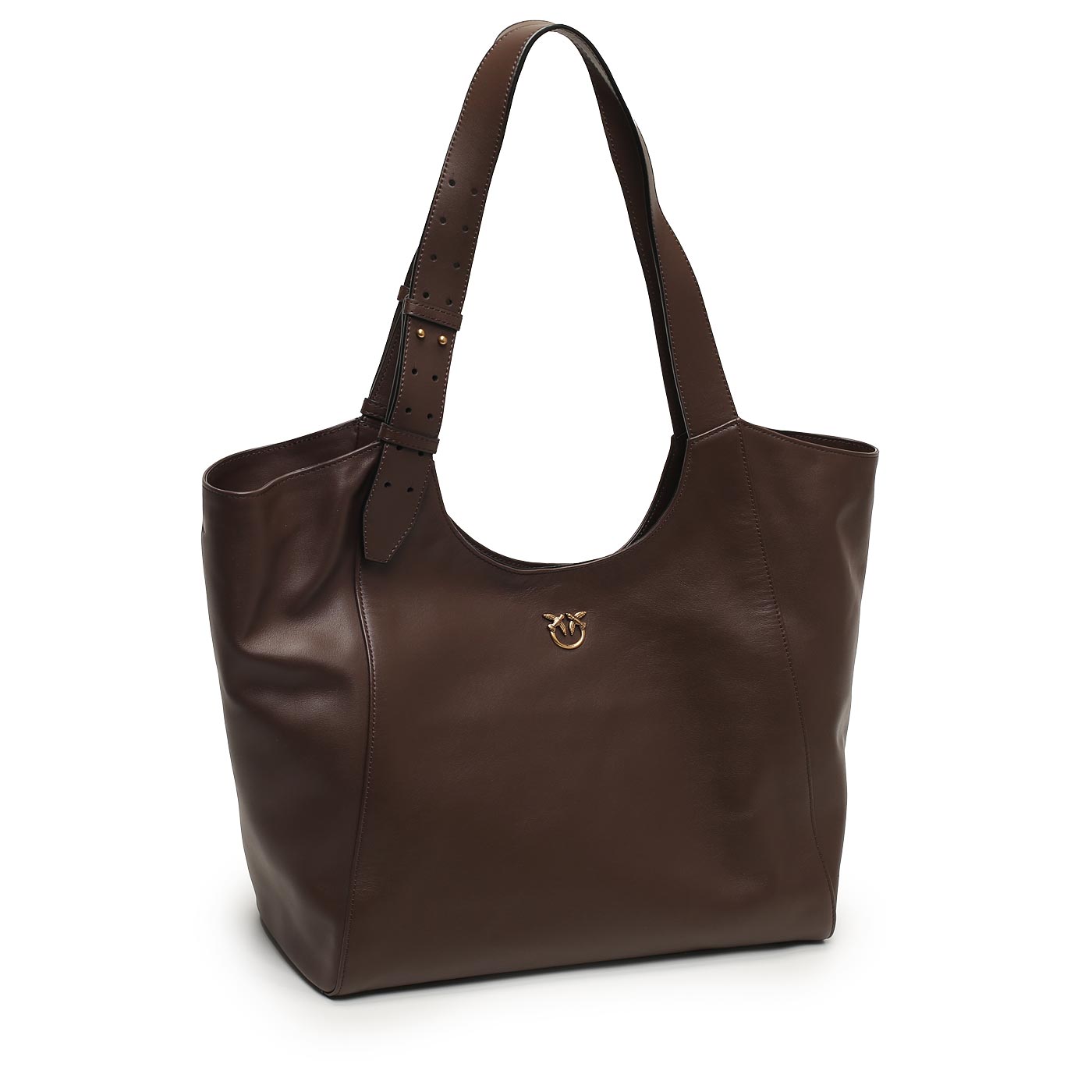 Кожаная сумка Pinko Tote