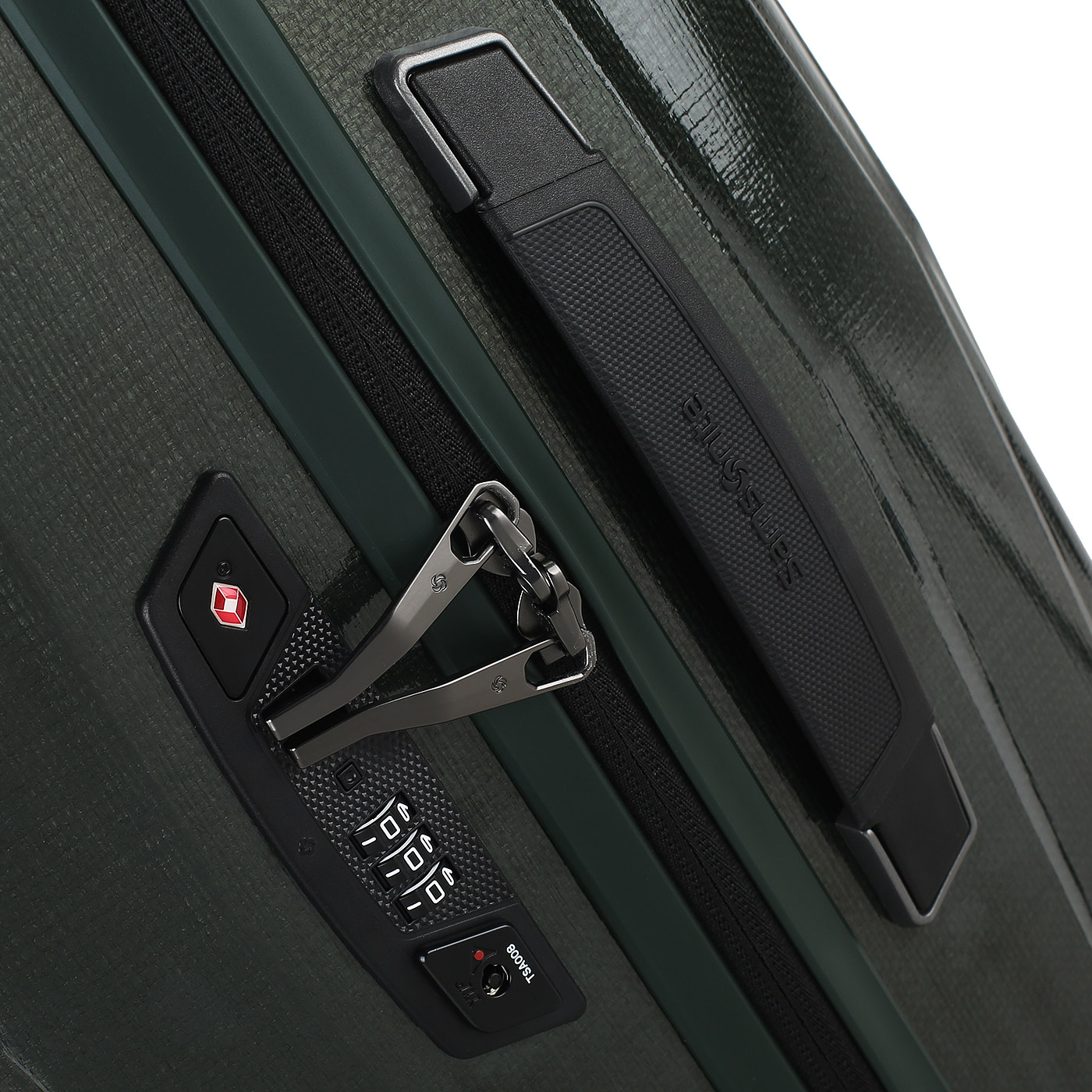 Чемодан средний M из материала Curv Samsonite Major-Lite