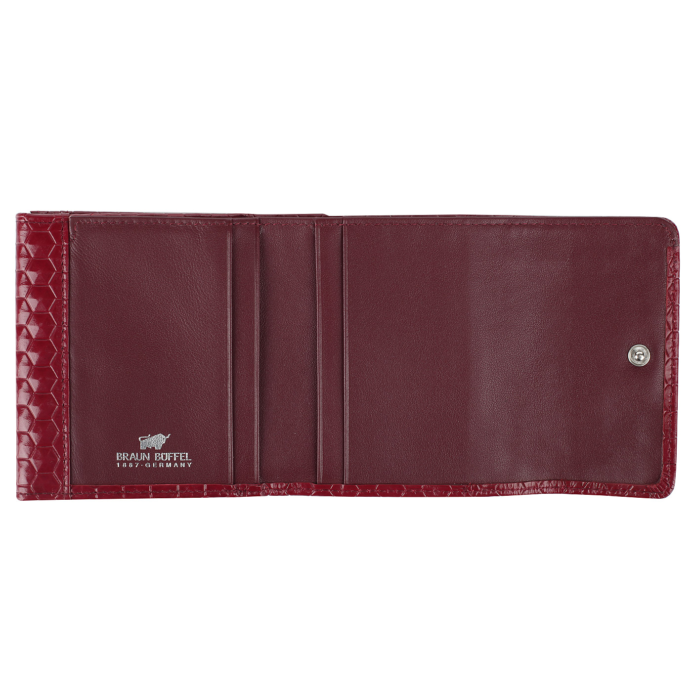 Женское кожаное портмоне с тиснением Braun Buffel Modena