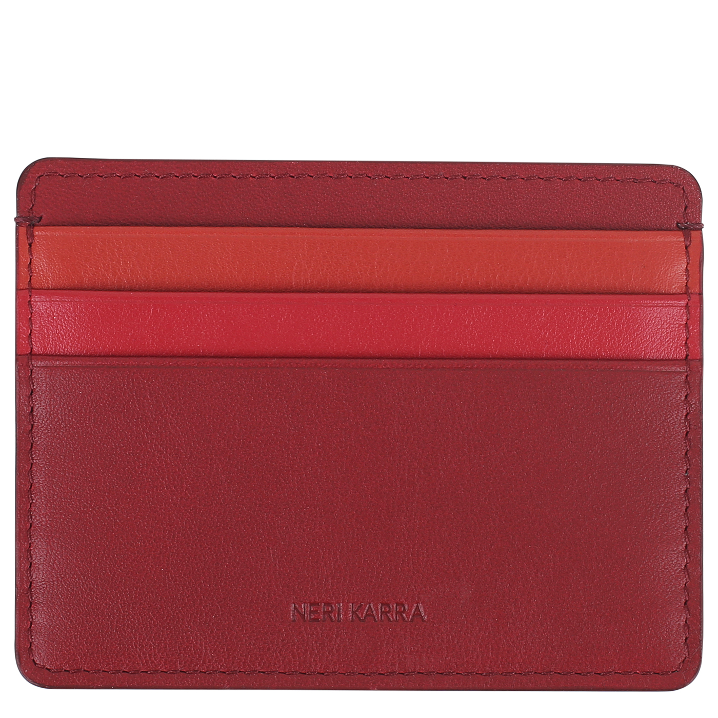 Кожаная визитница Neri Karra 