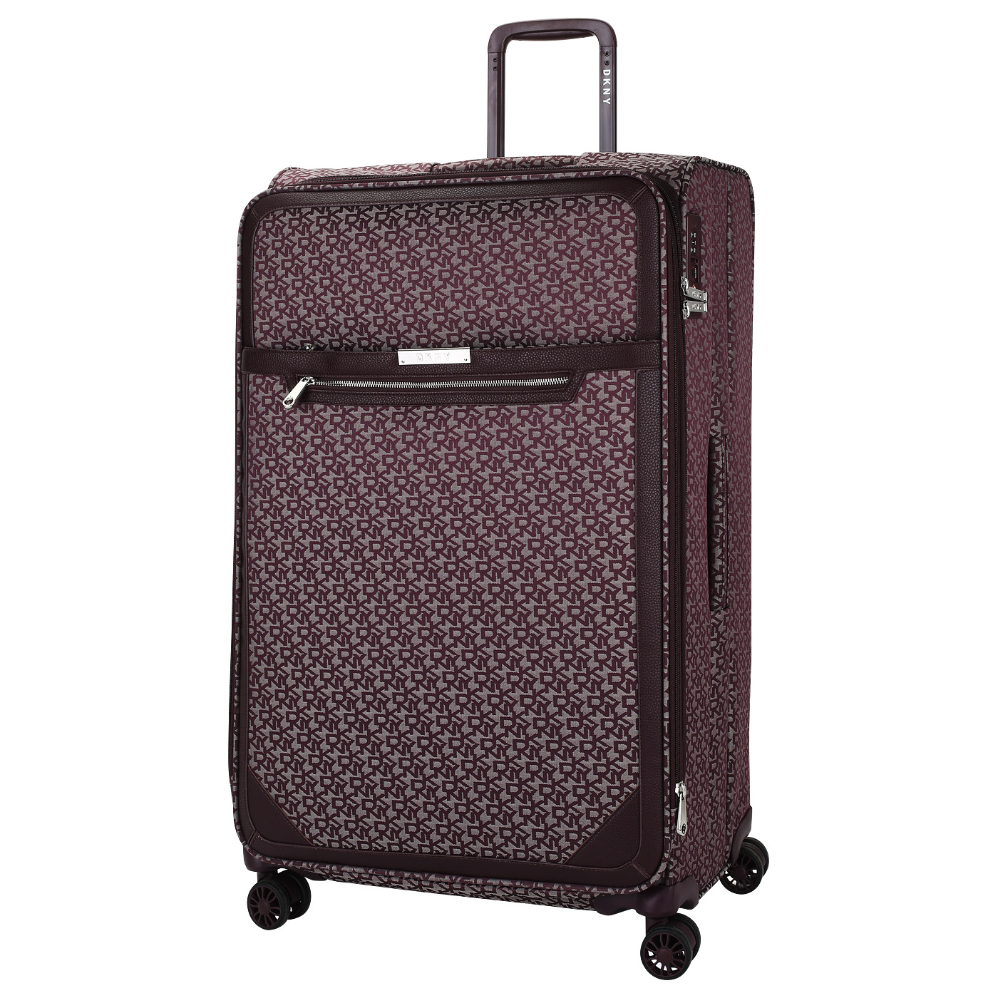 DKNY Чемодан большой L тканевый с кодовым замком