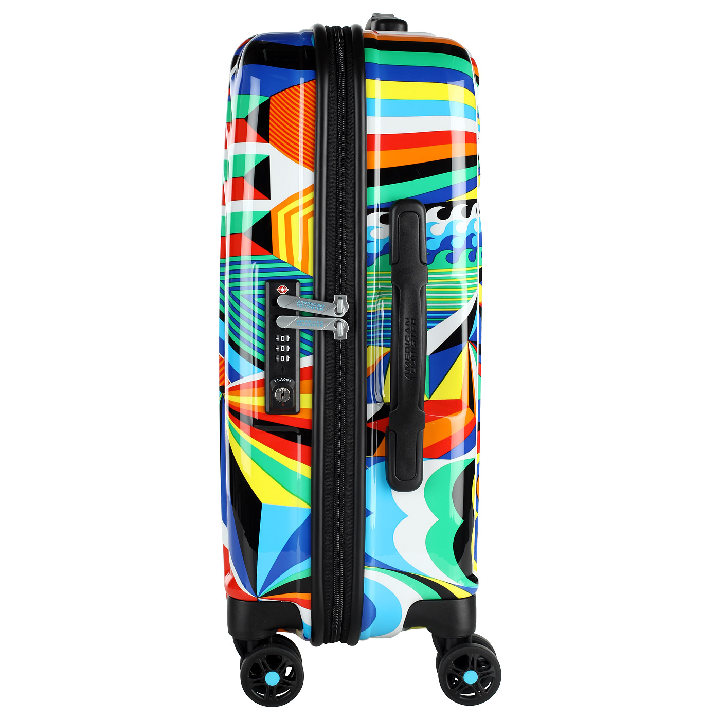 4-х колесный чемодан с принтом American Tourister MWM Summer Fun